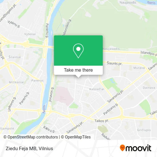 Карта Ziedu Feja MB