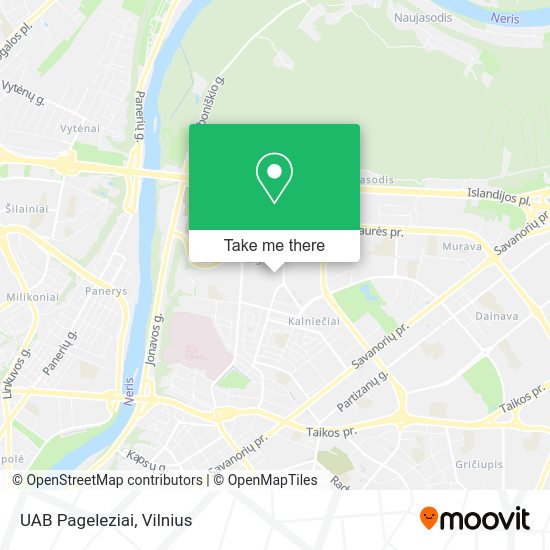 Карта UAB Pageleziai