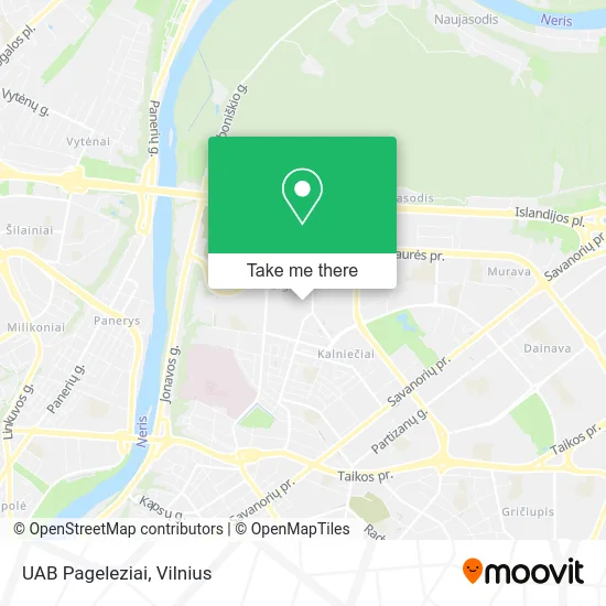 Карта UAB Pageleziai