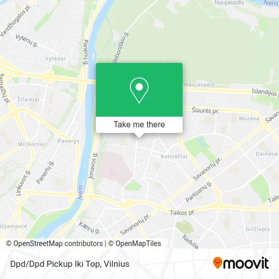 Карта Dpd/Dpd Pickup Iki Top