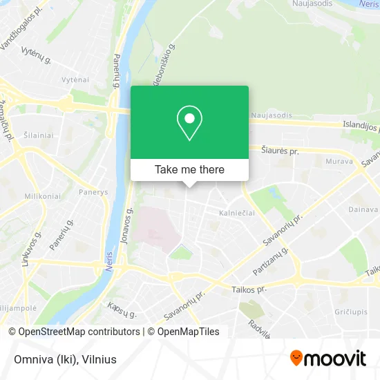 Карта Omniva (Iki)