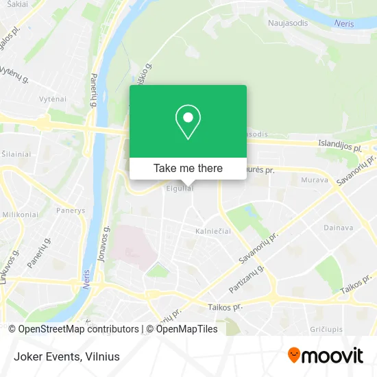 Карта Joker Events