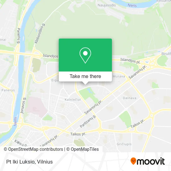 Карта Pt Iki Luksio