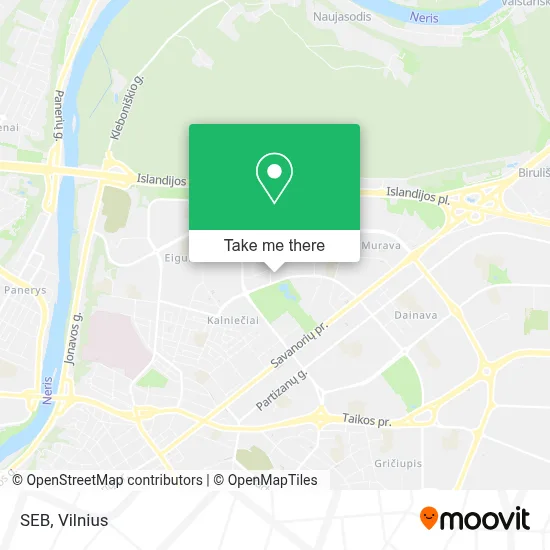 SEB map