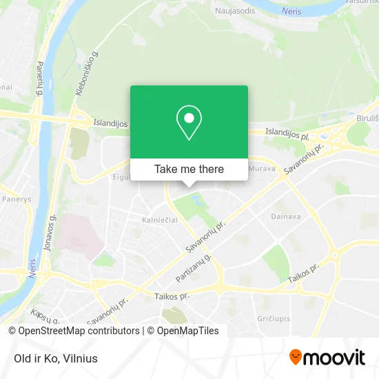 Old ir Ko map