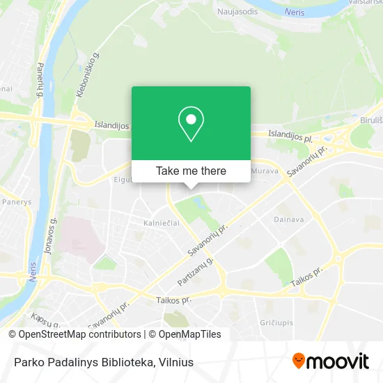 Parko Padalinys Biblioteka map