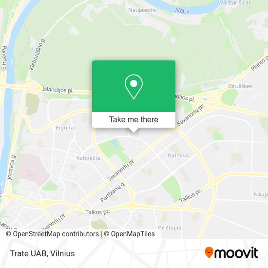 Карта Trate UAB