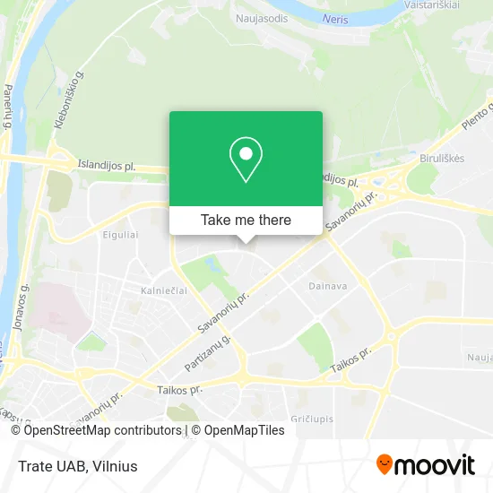Карта Trate UAB