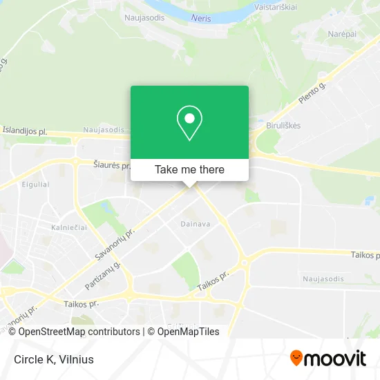Карта Circle K
