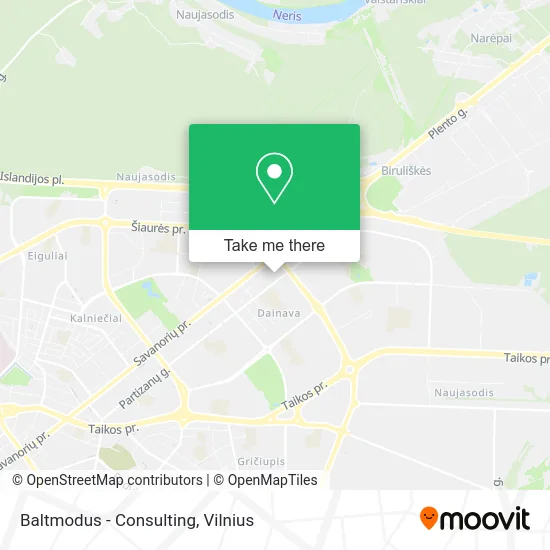 Карта Baltmodus - Consulting