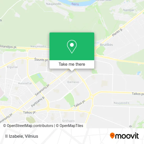 Карта II Izabele