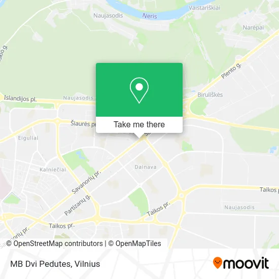 Карта MB Dvi Pedutes