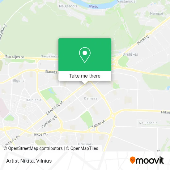 Карта Artist Nikita