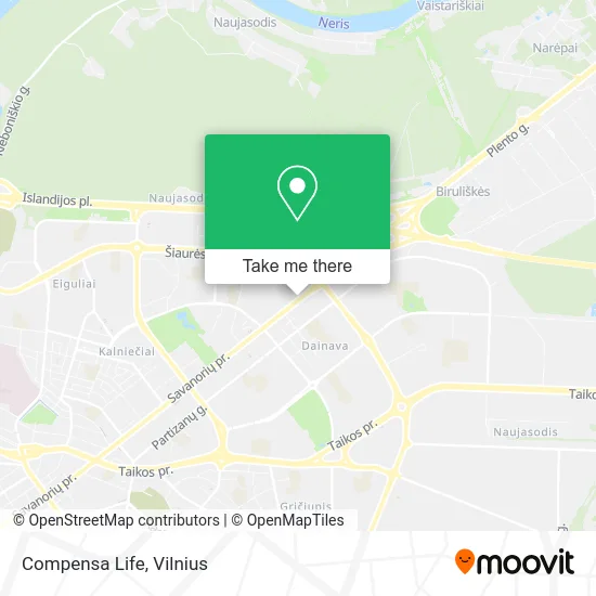 Карта Compensa Life