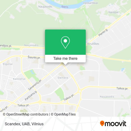 Карта Scandex, UAB