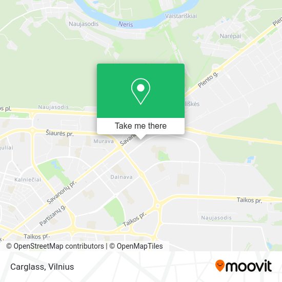 Карта Carglass