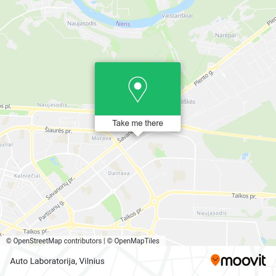 Карта Auto Laboratorija