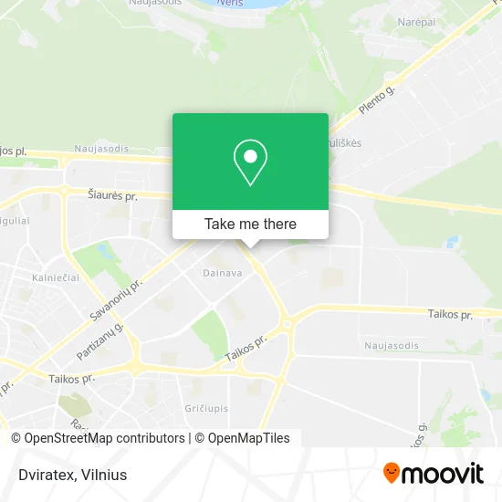 Карта Dviratex