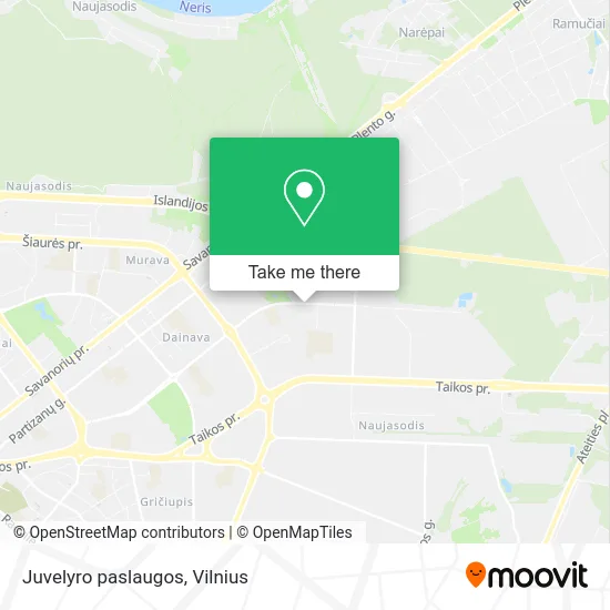 Карта Juvelyro paslaugos