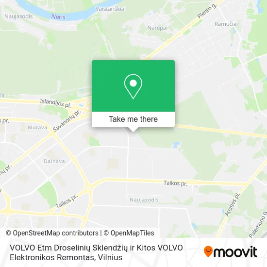 Карта VOLVO Etm Droselinių Sklendžių ir Kitos VOLVO Elektronikos Remontas