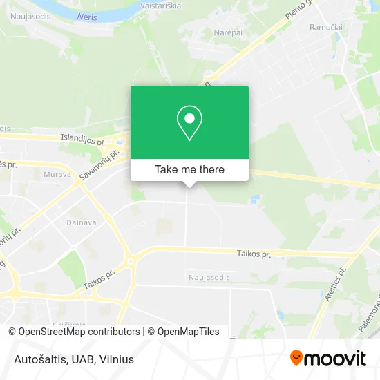 Карта Autošaltis, UAB