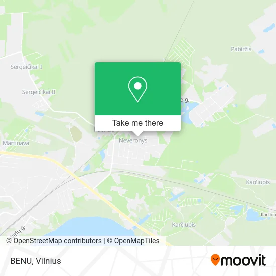 Карта BENU