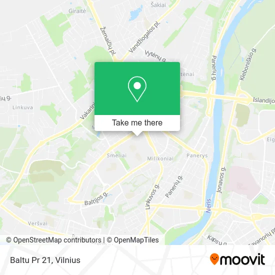 Карта Baltu Pr 21