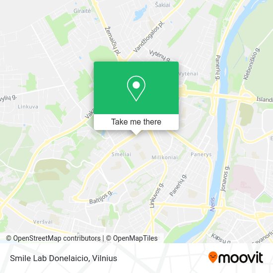 Карта Smile Lab Donelaicio