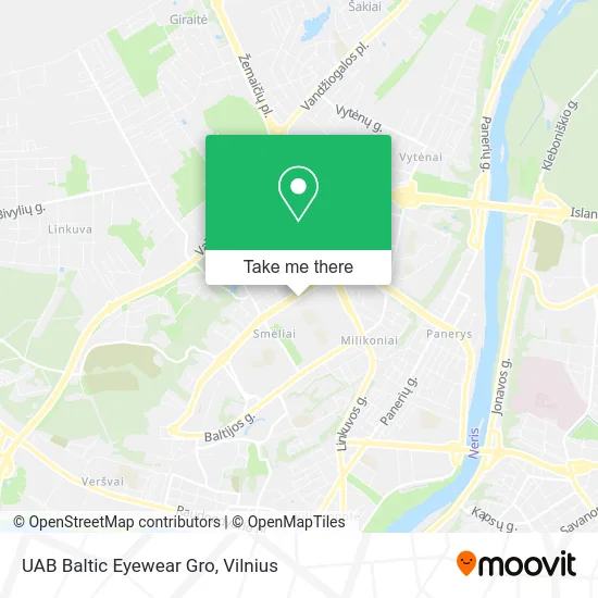 Карта UAB Baltic Eyewear Gro