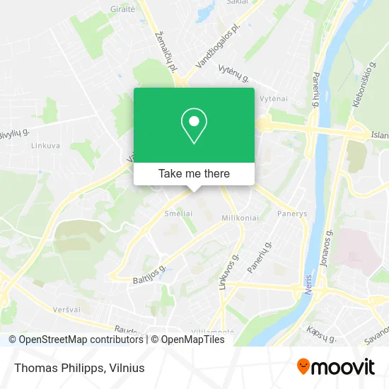 Карта Thomas Philipps