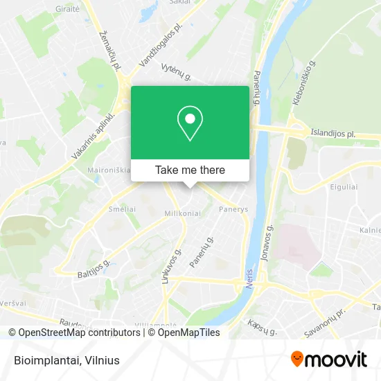 Карта Bioimplantai