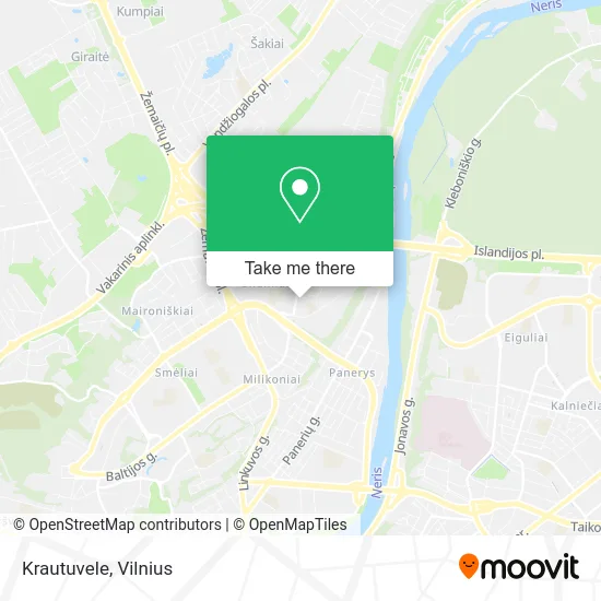 Карта Krautuvele