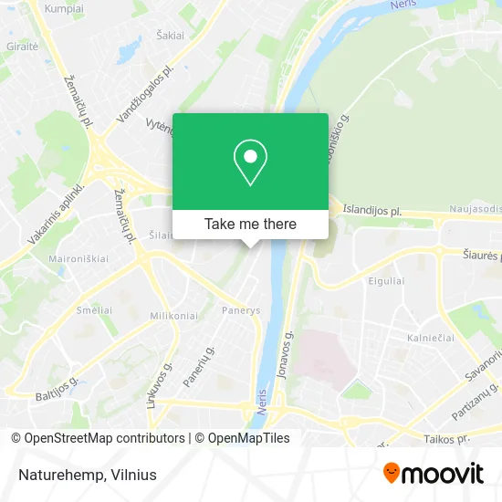 Карта Naturehemp