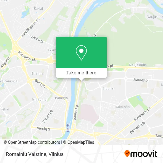 Romainiu Vaistine map