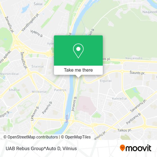 Карта UAB Rebus Group*Auto D