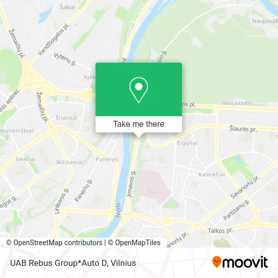 Карта UAB Rebus Group*Auto D