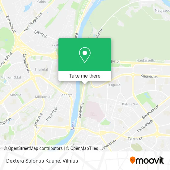 Карта Dextera Salonas Kaune