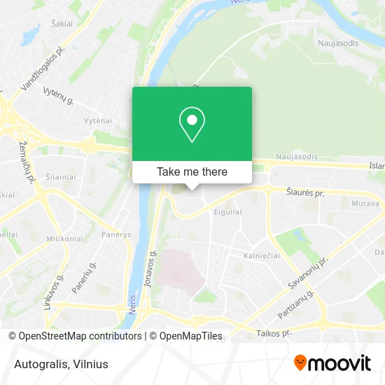 Карта Autogralis