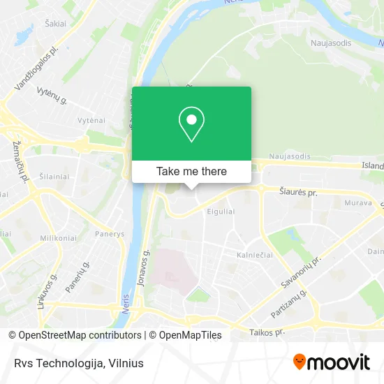 Карта Rvs Technologija