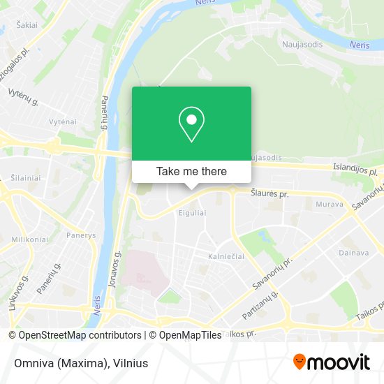 Карта Omniva (Maxima)