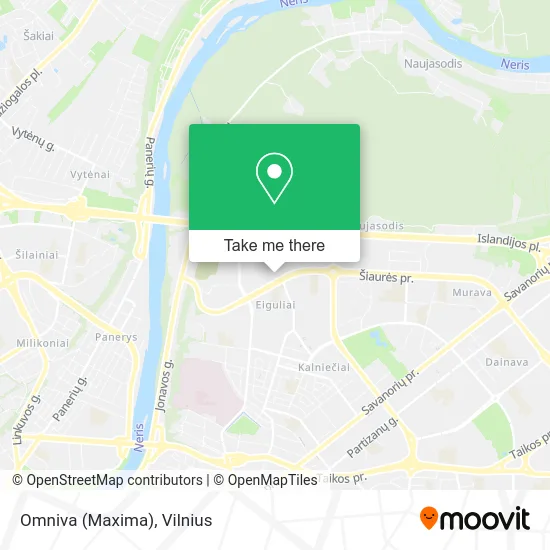 Карта Omniva (Maxima)