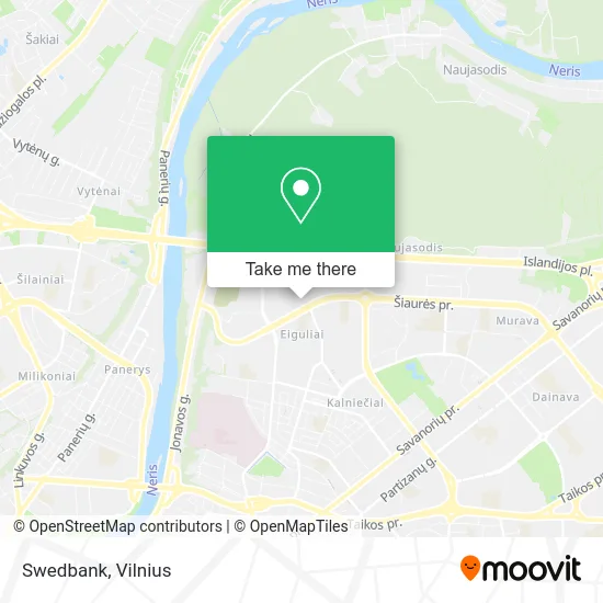 Swedbank map