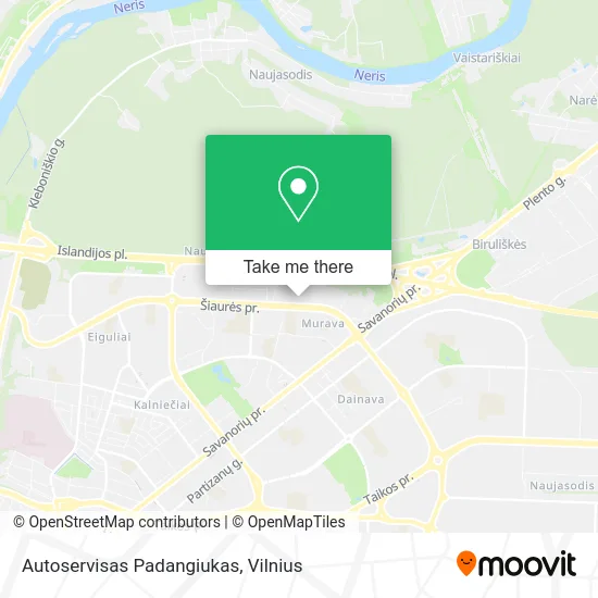 Карта Autoservisas Padangiukas