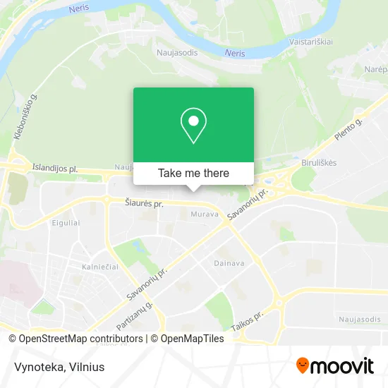 Карта Vynoteka