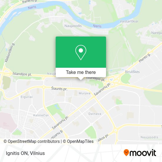 Карта Ignitis ON