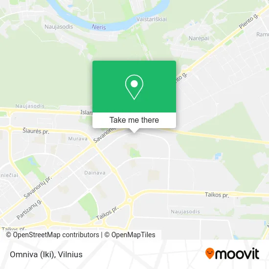 Карта Omniva (Iki)