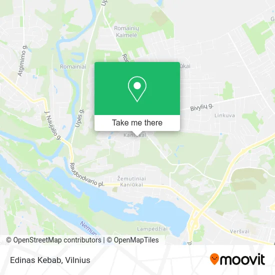 Карта Edinas Kebab