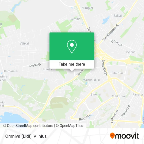 Карта Omniva (Lidl)