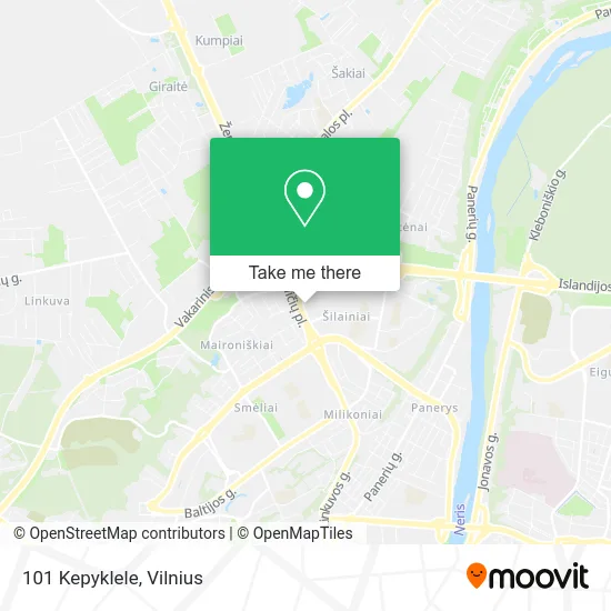101 Kepyklele map