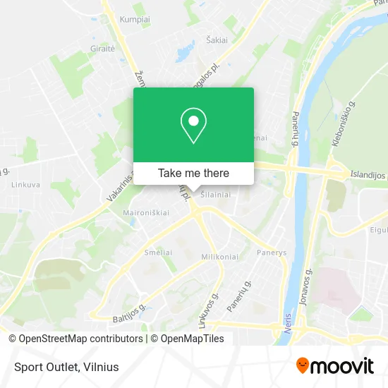 Карта Sport Outlet